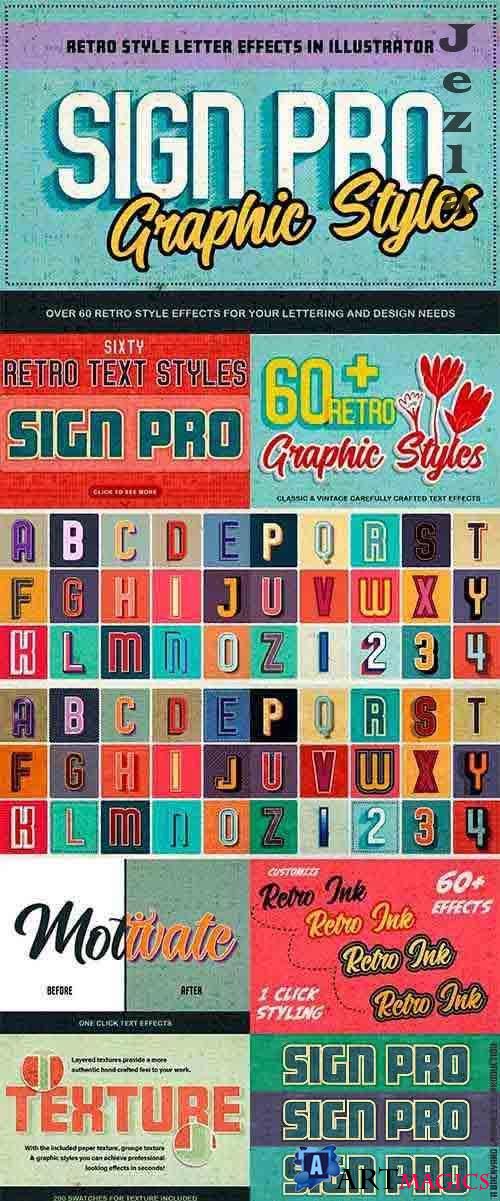 Sign Pro - Retro Vector Text Effects - 3692096