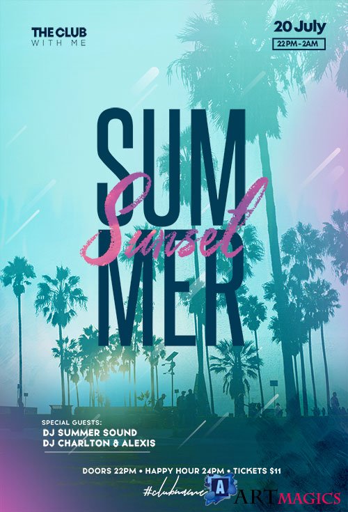 Days Of Summer - Premium flyer psd template