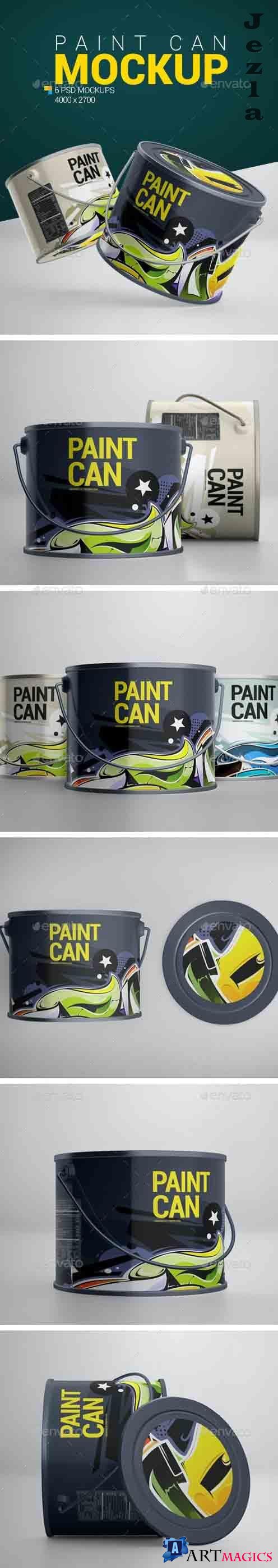 Paint Can Mockup - 24080082