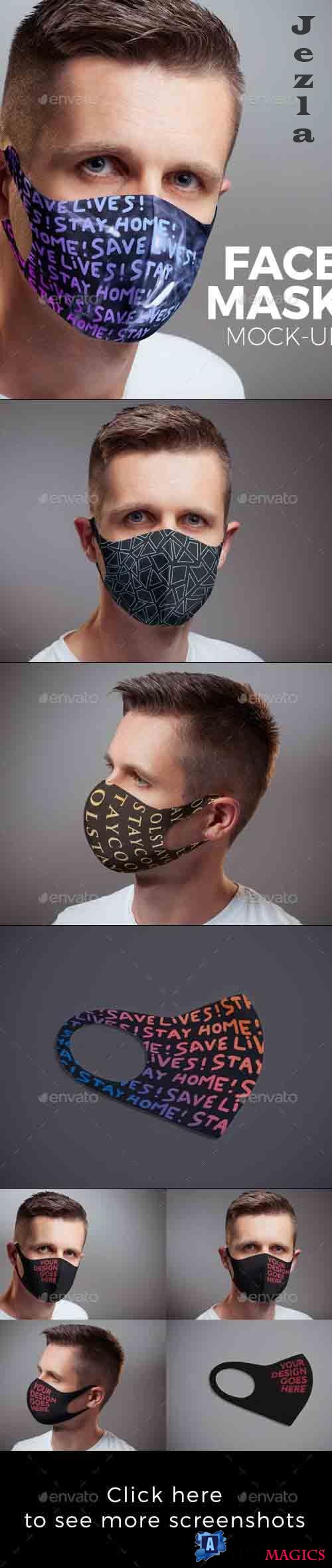 Face Mask Mock-up 27534854