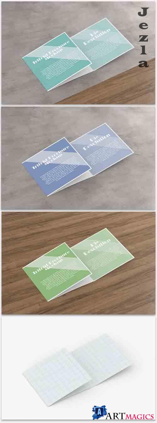 Mockup of a Trifold Brochure 364772516