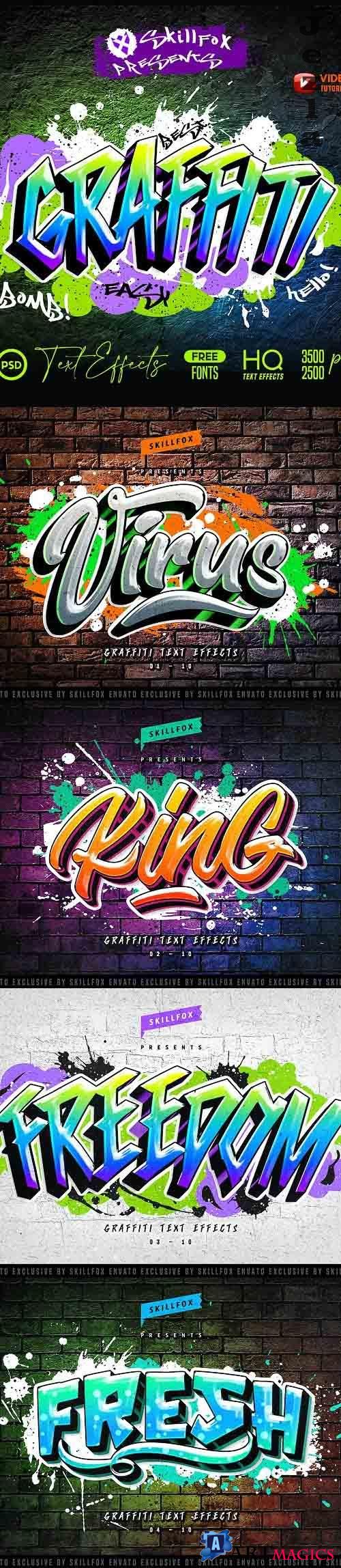 Graffiti Text Effects 27541101