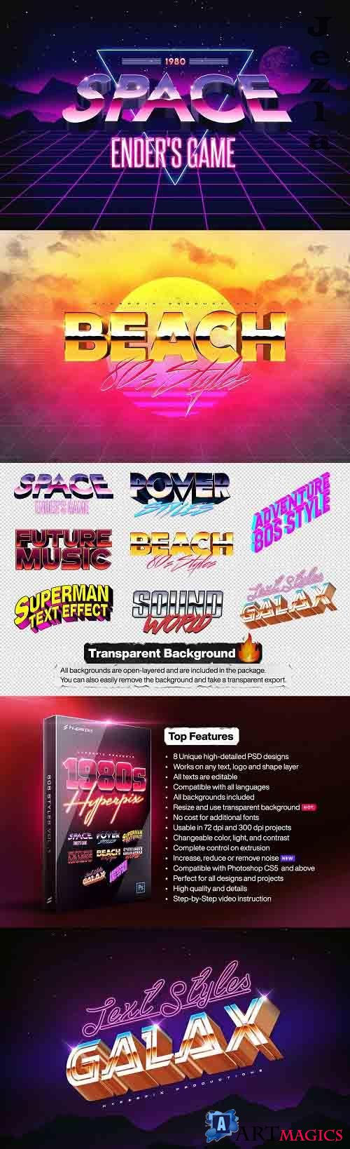 80s Text and Logo Effects Vol.1 3476966