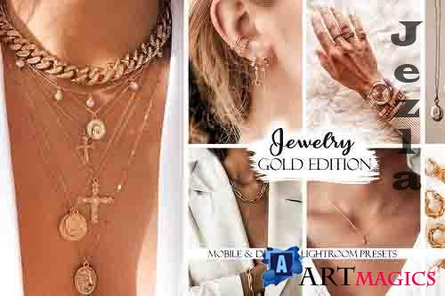 Jewelry Lightroom Presets. Gold Edition  - 782960