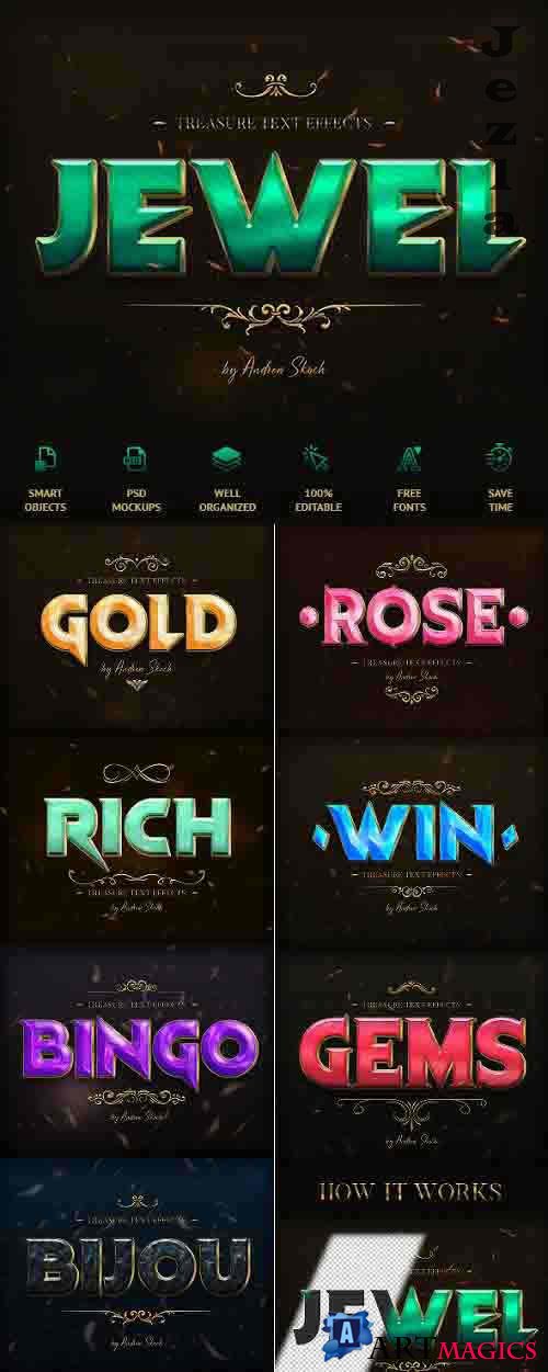Treasure Text Effects - 26399587