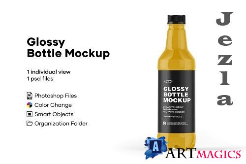 Glossy Bottle Mockup 5242097
