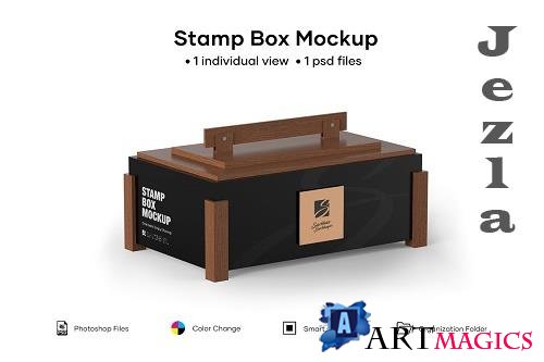 Stamp Box Mockup 5224110