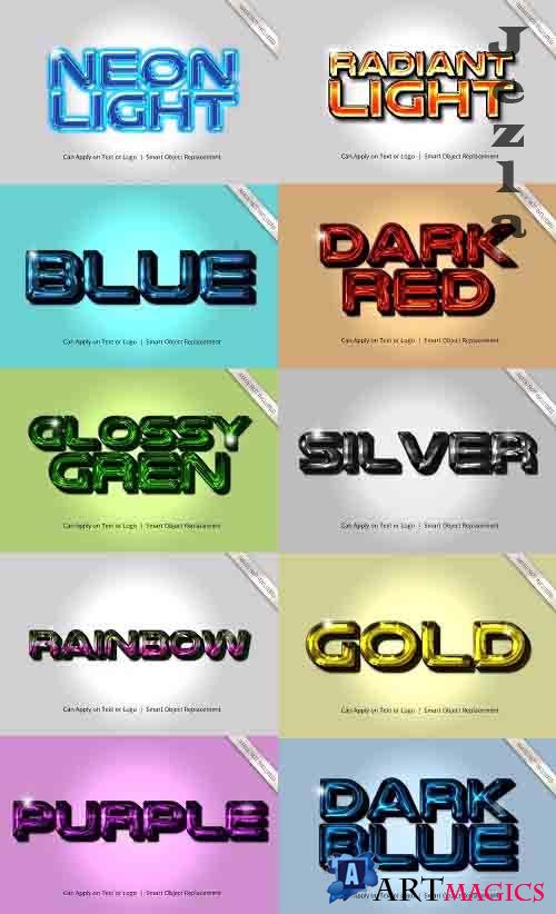 Realistic 3D Text Effect Style - 4598449