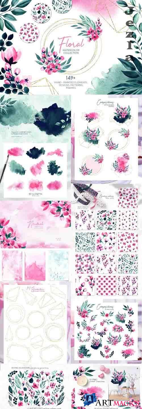 Floral Watercolor Collection - 5234367