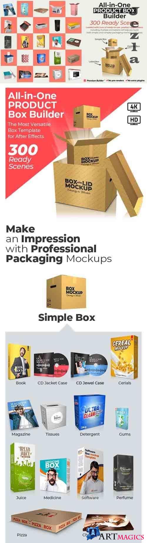 Videohive - All-in-One Product Box Builder - 25901445