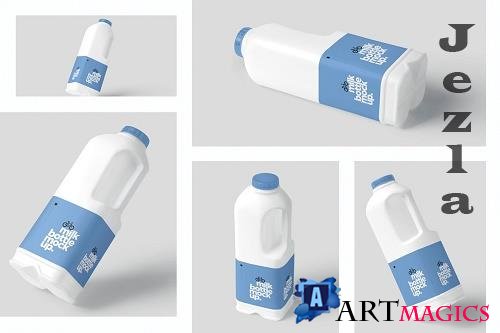 Milk Packaging Jug Bottle Mockups 4711326