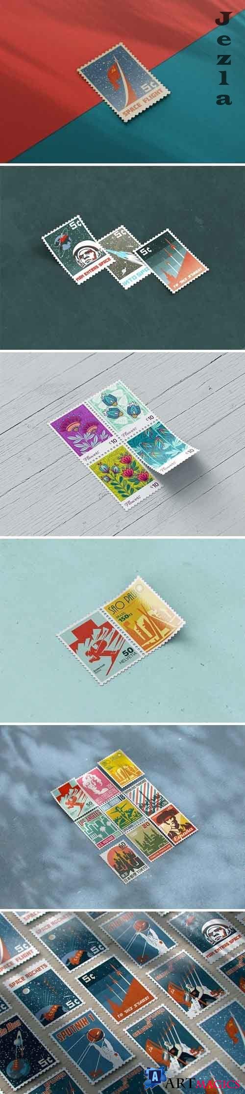 Postage Stamp MockUp v1