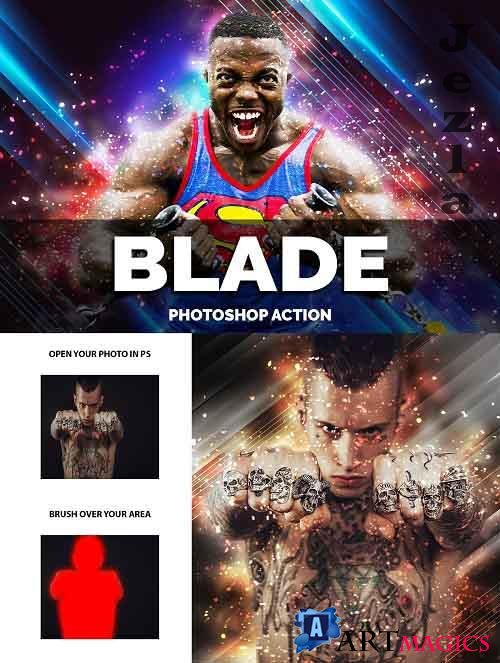 Blade Photoshop Action