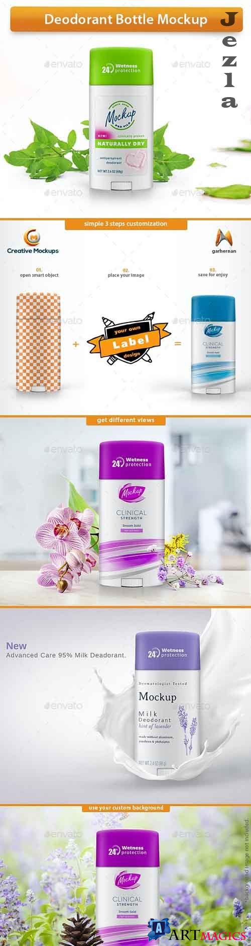 Deodorant Bottle Mockup - 28003706