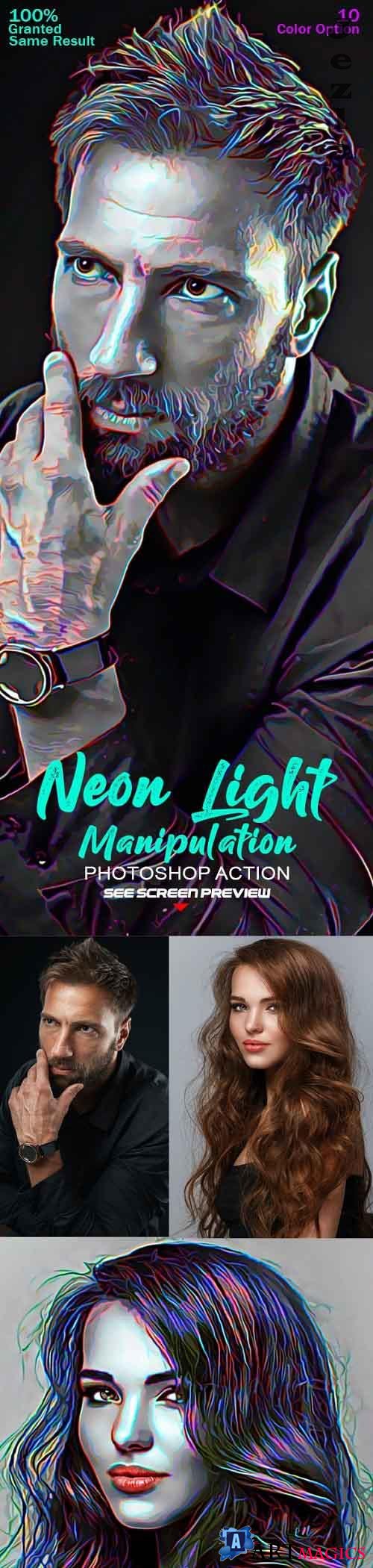 Neon Light Manipulation PS Action 27670934