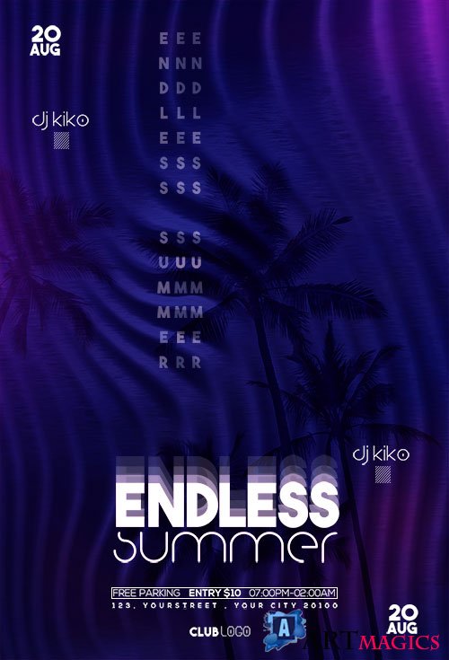  Endless Summer vol2- Premium flyer psd template