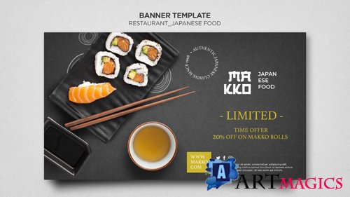 Make-up ollection of sushi templates for restaurant vol 9
