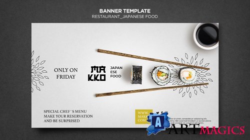 Make-up ollection of sushi templates for restaurant vol 12