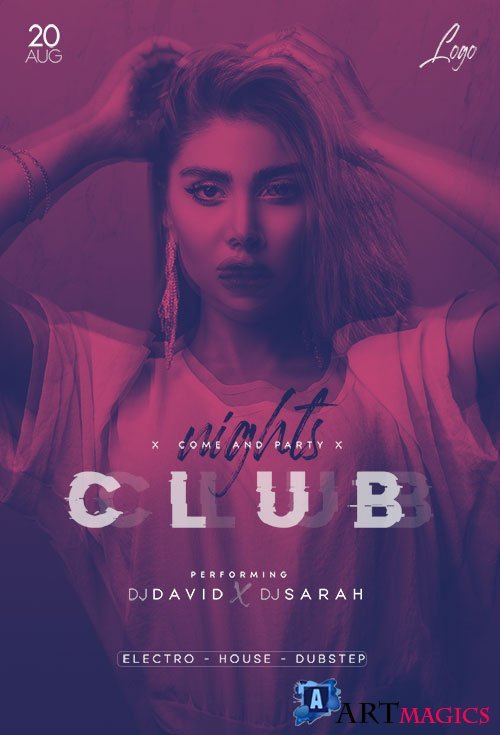  Club Nights - Premium flyer psd template