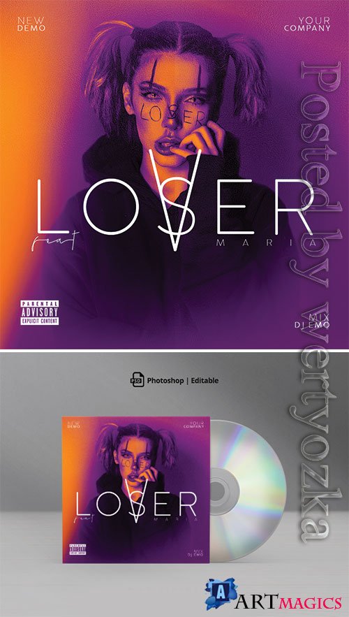 Loser or Lover Mixtape CD Cover Artwork