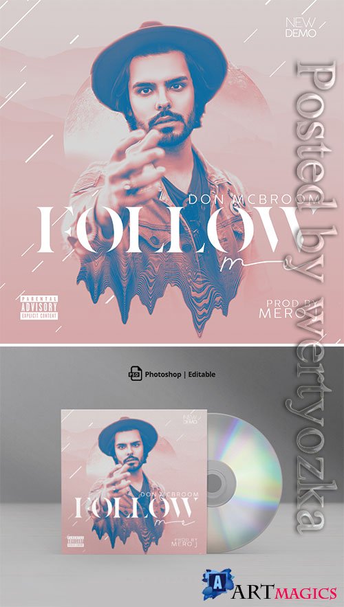 Follow Me Mixtape CD Cover Artwork