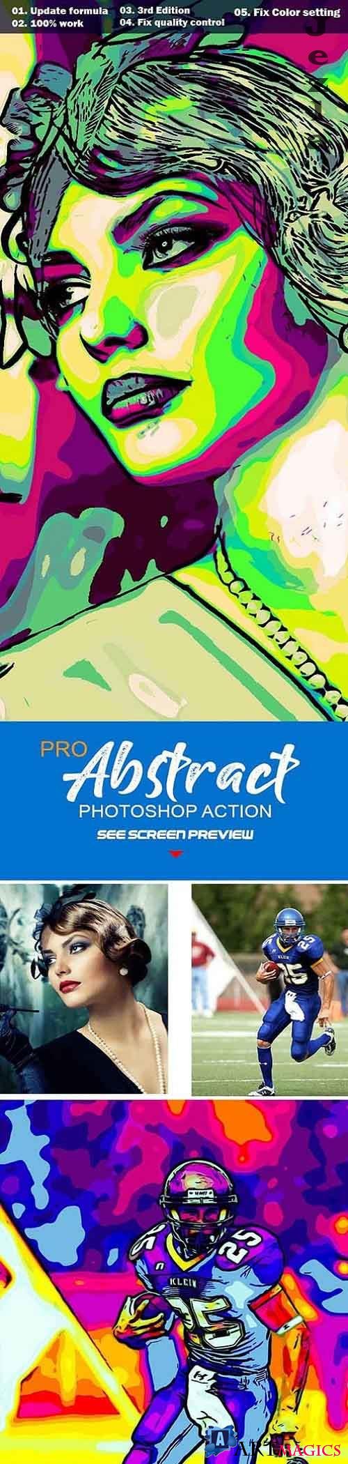 Pro Abstract Photoshop Action 27540213