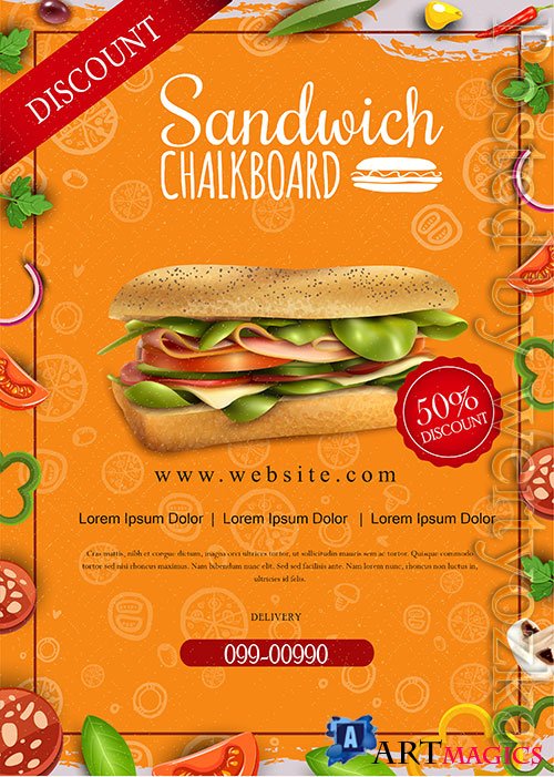 Restaurant Promotion Food Flyer Design