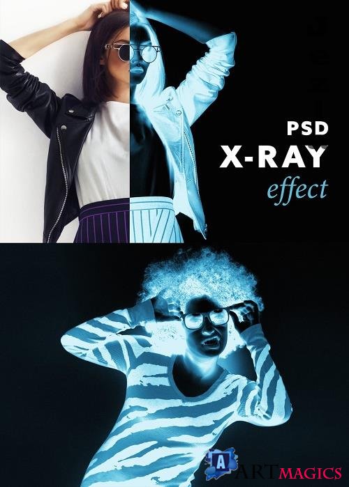 X-Ray Effect Mockup 373579544