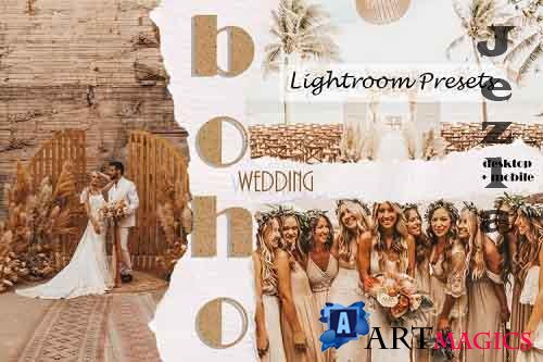 Boho Wedding Lightroom Presets | Mobile Desktop - 897783