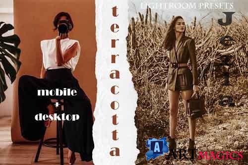 Terracotta Vibe Lightroom Presets | Desktop & Mobile - 897846