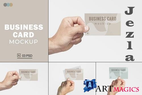 Business Card Mockups V.9