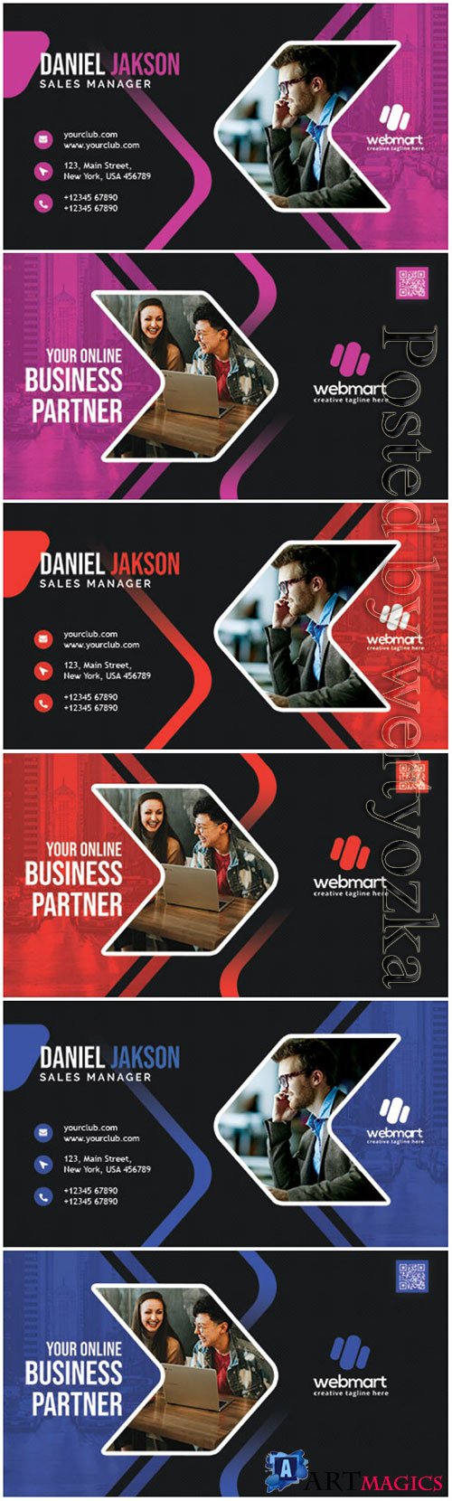 Creative Designer Business Card PSD