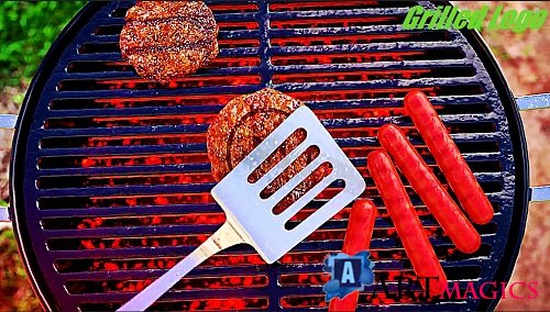 BBQ Grilled Logo Reveal - Project for After Effects