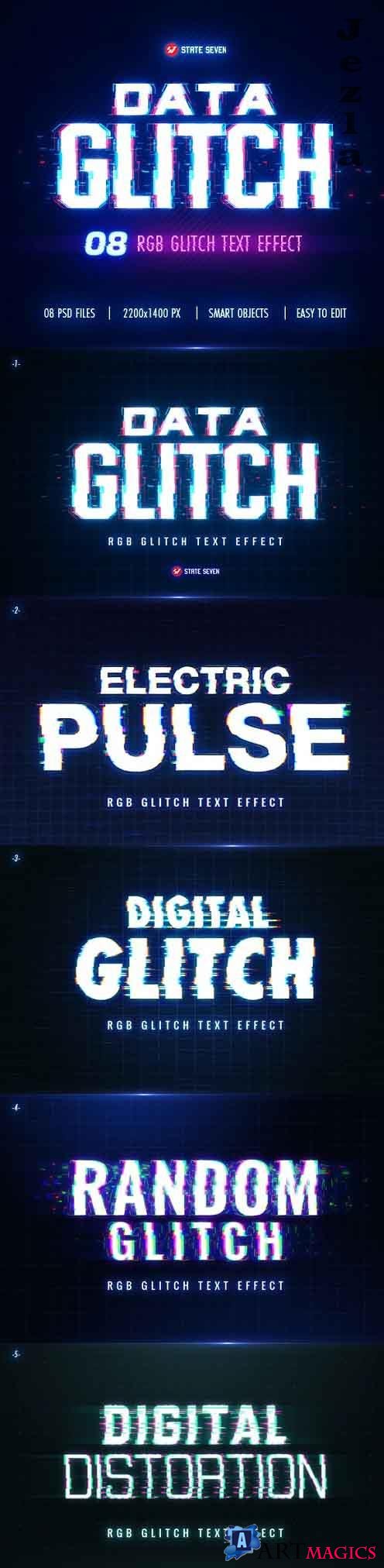 Glitch Text Effect 27807032