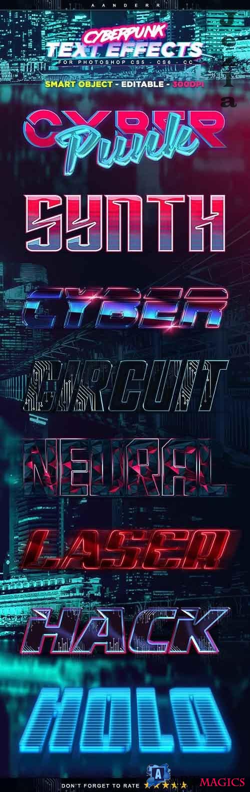 Cyberpunk Text Effects 21878876