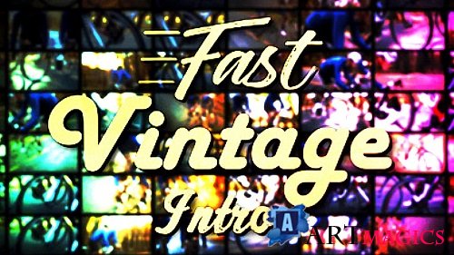 Fast Vintage Intro 10343888 - Project for After Effects