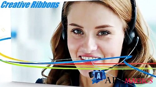 Creative Ribbons 10347889 - Project for After Effects