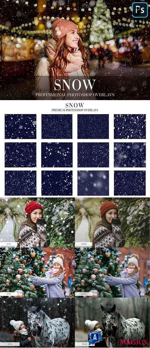 Snow Photo Overlays 4942645