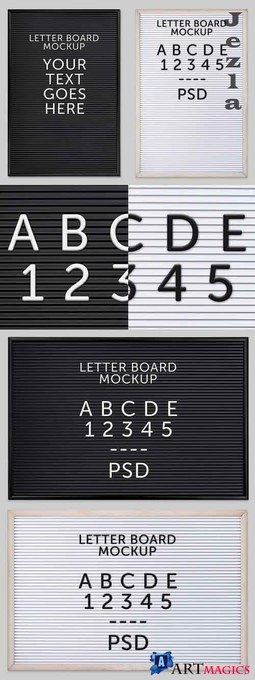 Letterboard Text Effect 380431405