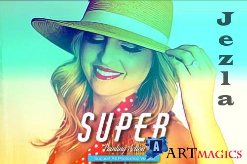 Super Painting Photoshop Action