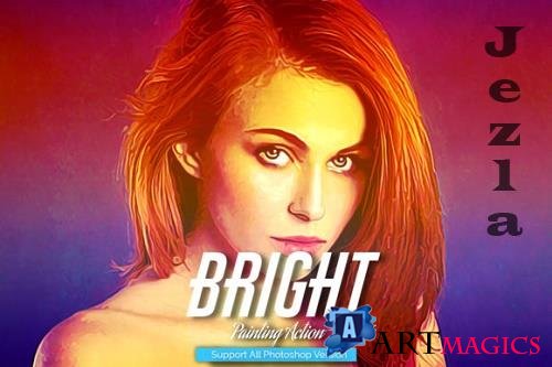 Bright Painting Photoshop Action