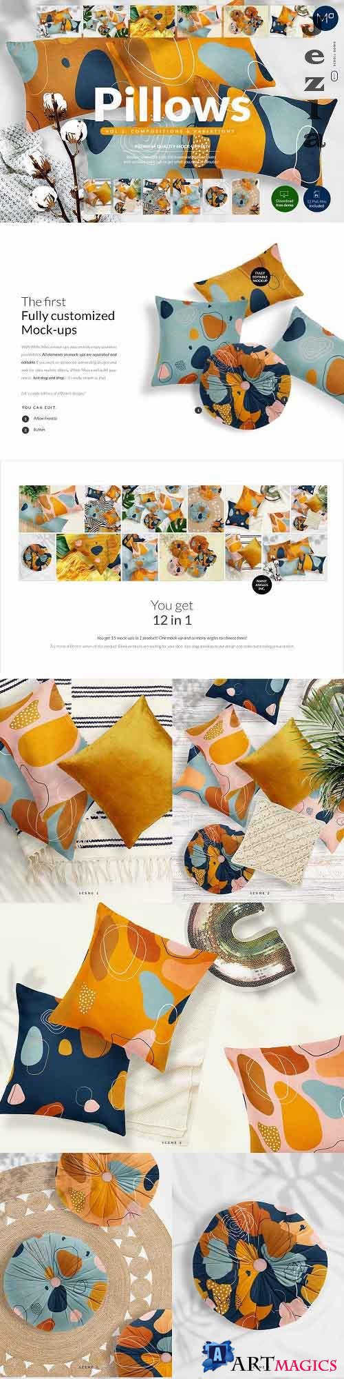 Pillows vol.2: Compositions Mock-ups 5248045