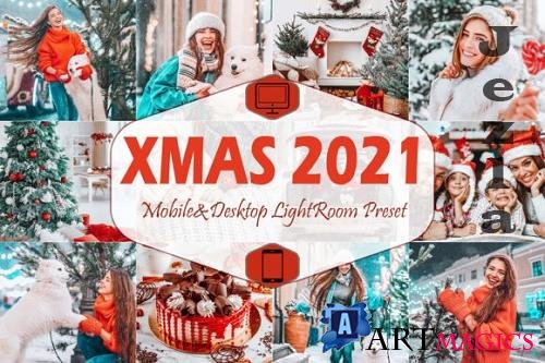 10 Xmas 2021 Mobile & Desktop Lightroom Presets