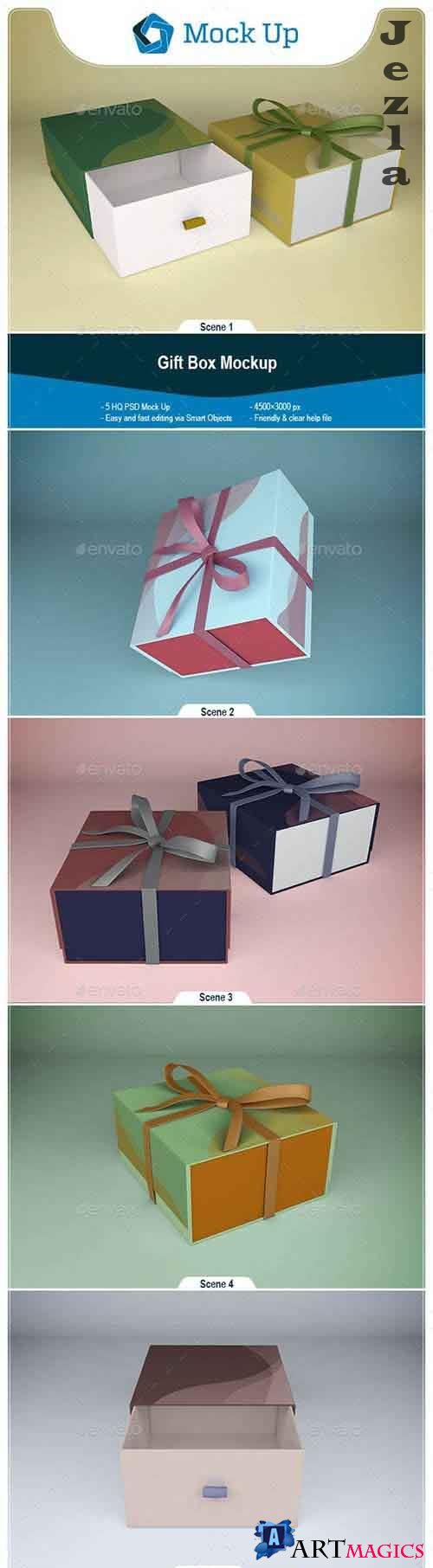 GraphicRiver - Gift Box Mockup 28784760