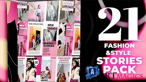 21 Trendy Fashion Stories Pack 045 - Project for After Effects