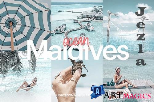 CreativeMarket - Lightroom Preset-Maldives Ocean 4973275