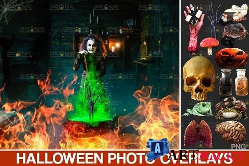 Halloween clipart Halloween overlay, Photoshop overlay - 953031