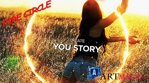 FIRE CIRCLE TRAILER 9179342 - Project for After Effects