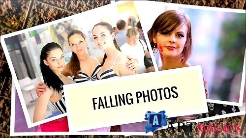 Falling Photos 9347122 - Project for After Effects