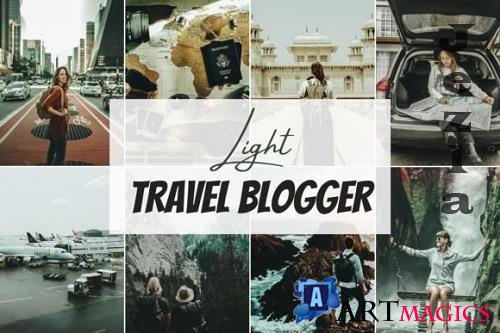 Light - Travel Blogger Mobile Lightroom Preset
